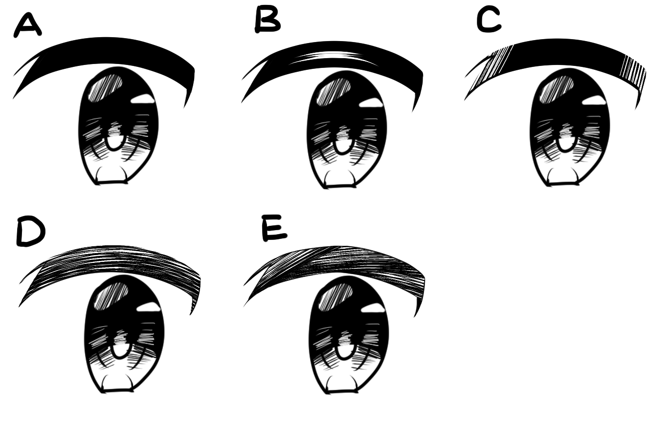 How To Draw Eyes Color Monochrome By Kawashita Clip Studio Tips