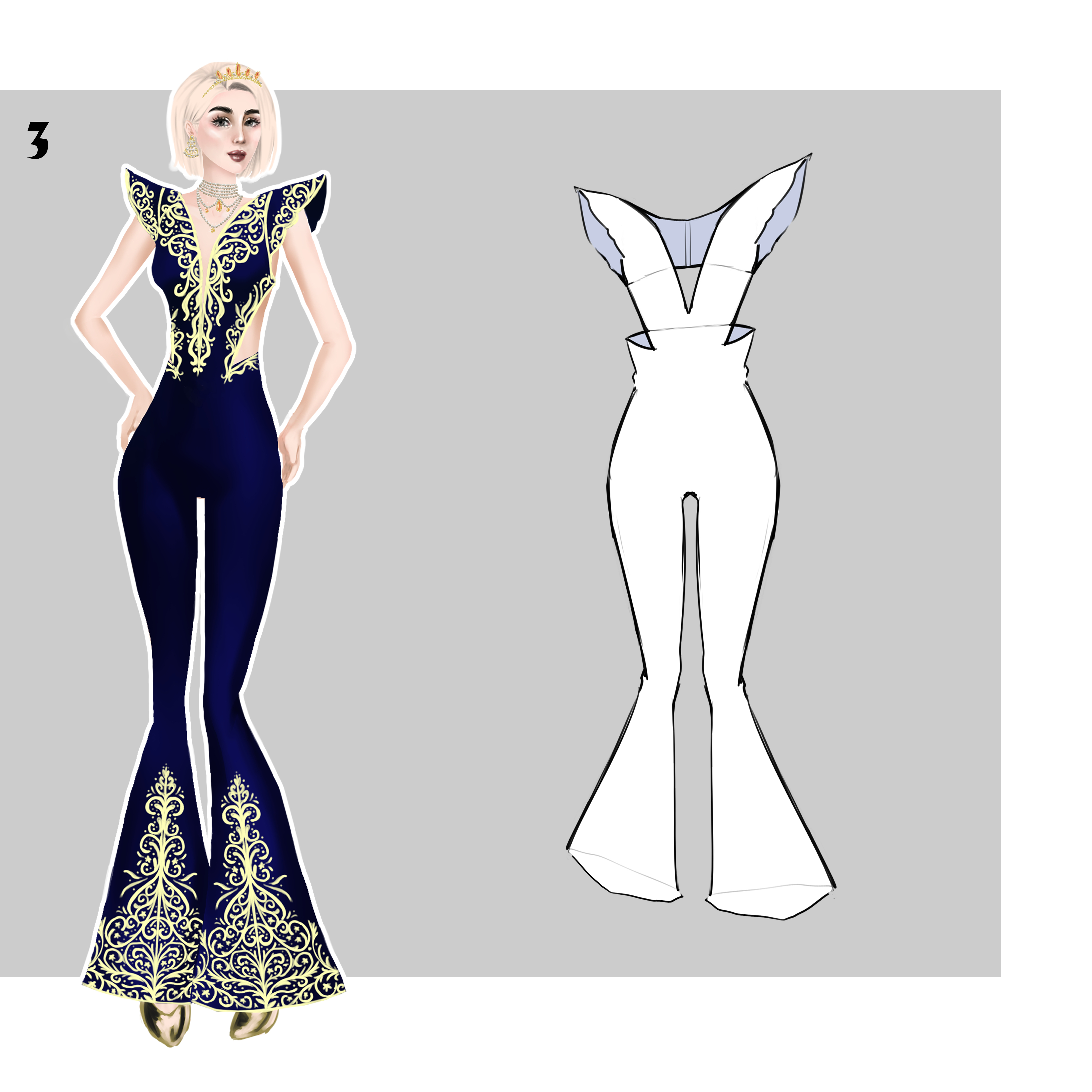 Fashion design: Modernization of Algerian folk clothing! by Mira22 - Make  better art | CLIP STUDIO TIPS