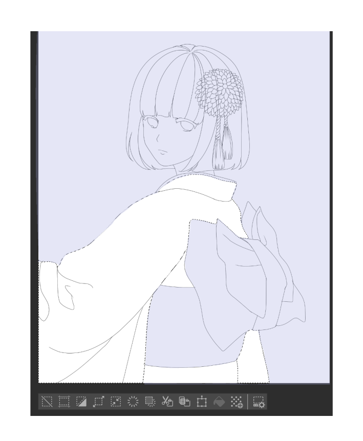 Drawing a Retro Kimono with Gradients by 千乃安倭 - Make better