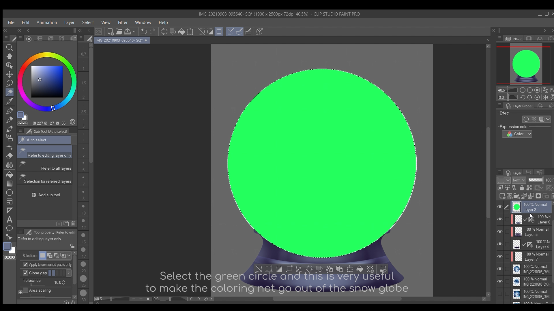 写真テクニック スノードームへの写真 By Linjunming Clip Studio Tips
