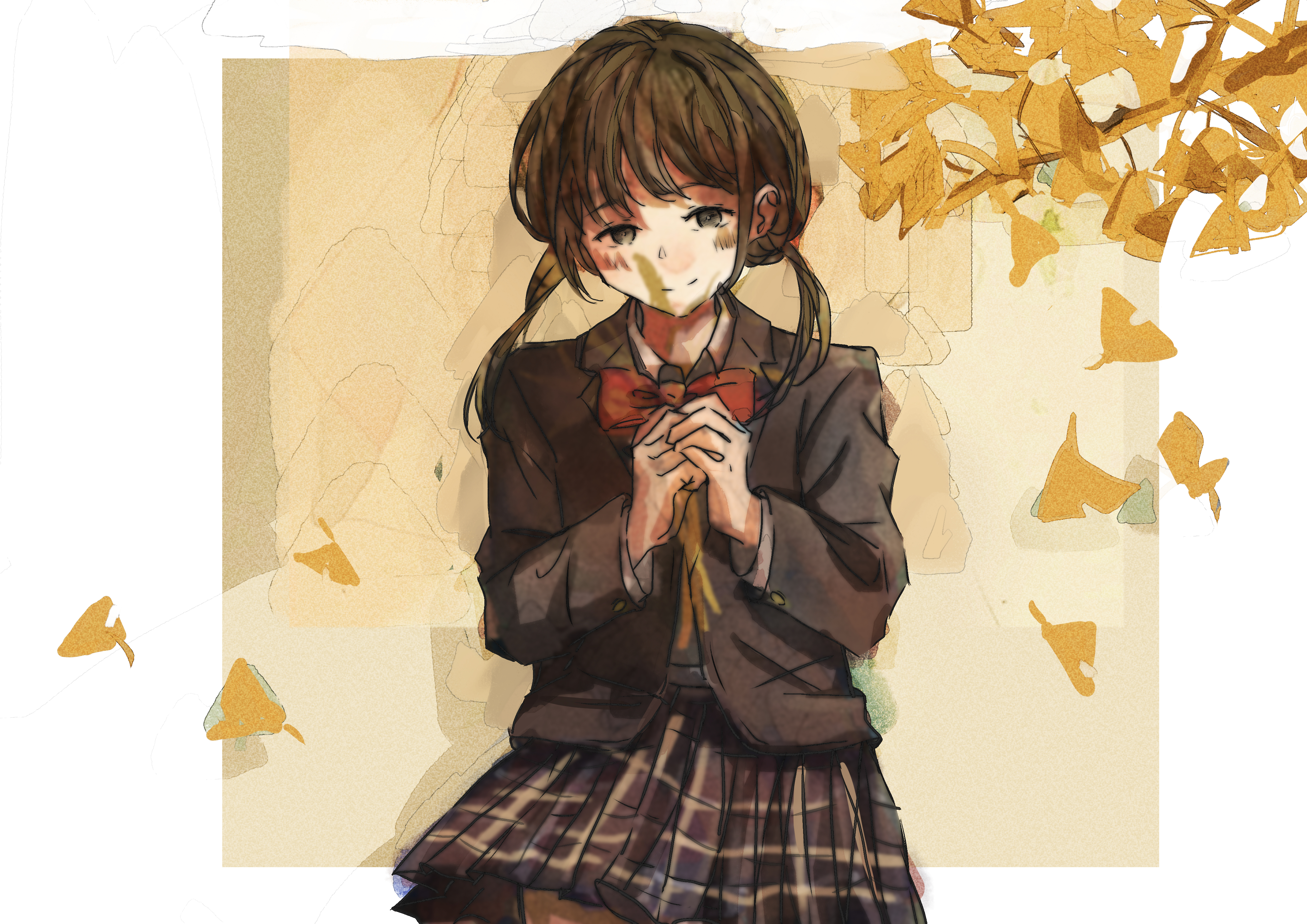 水彩風のイラストを描く by Cicadafall晴時雨 - お絵かきのコツ | CLIP