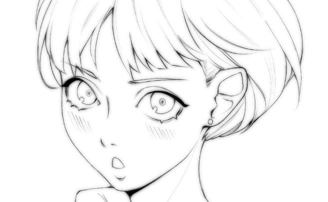 Turning Boring Lineart Into Something Interesting By Kubitter白石苦 Clip Studio Tips