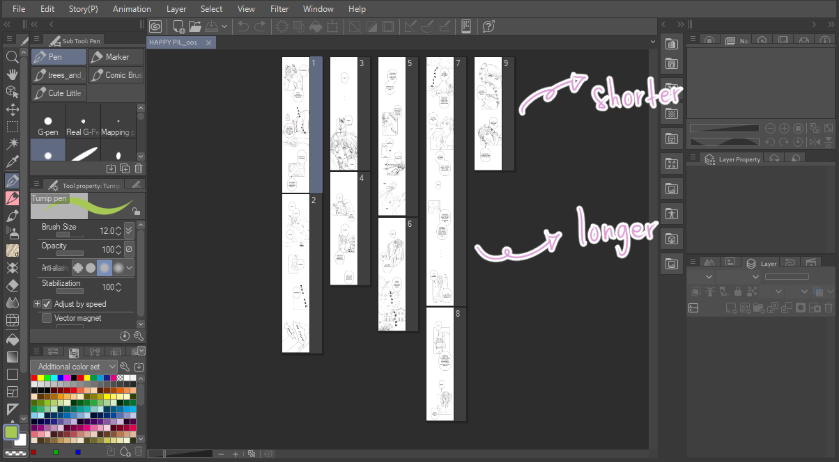 複数ページを使った効果的かつ効率的なコマ割り by its.dessir - お