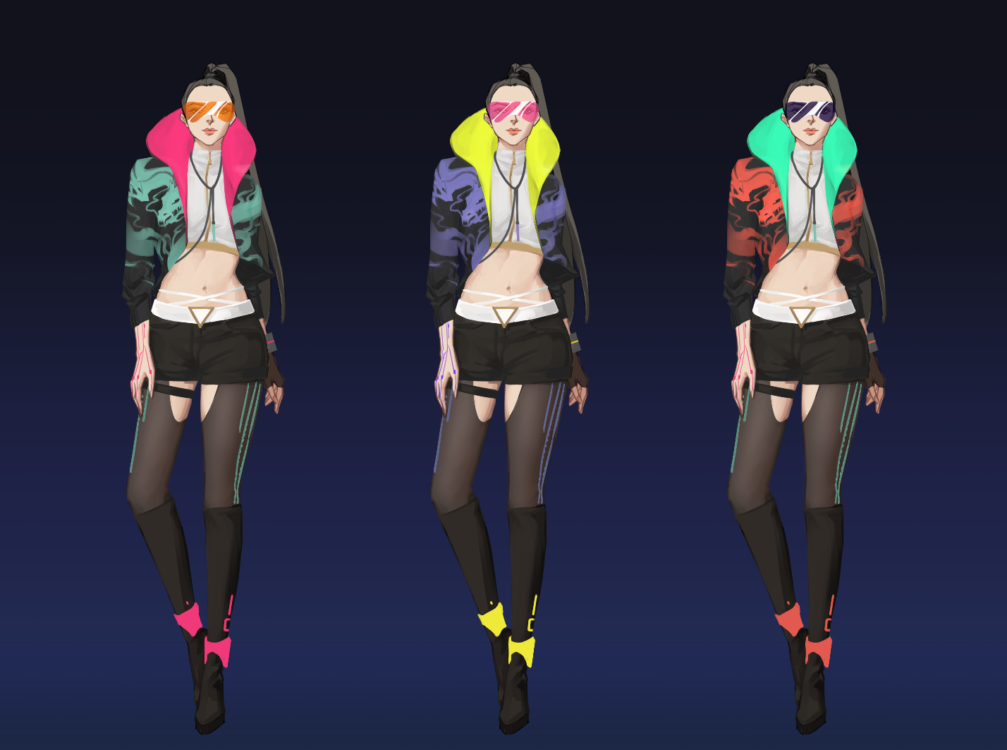 Pin by Includes character models on Character design  Cyberpunk clothes,  Character design inspiration, Character design