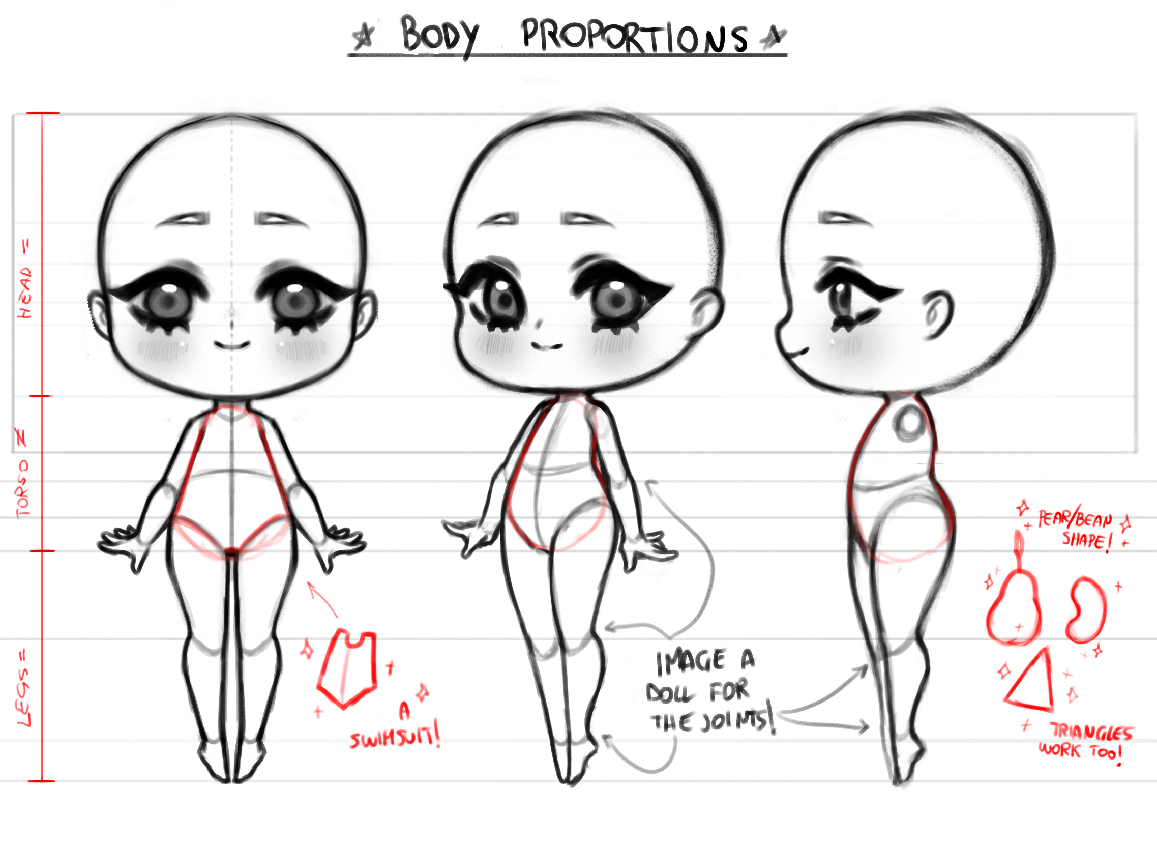 chibi body ideas