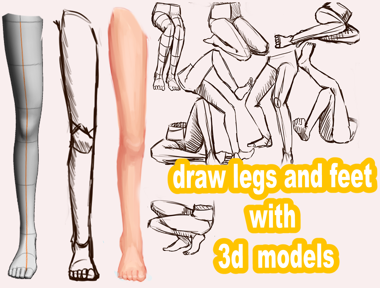 Legs 3d clearance