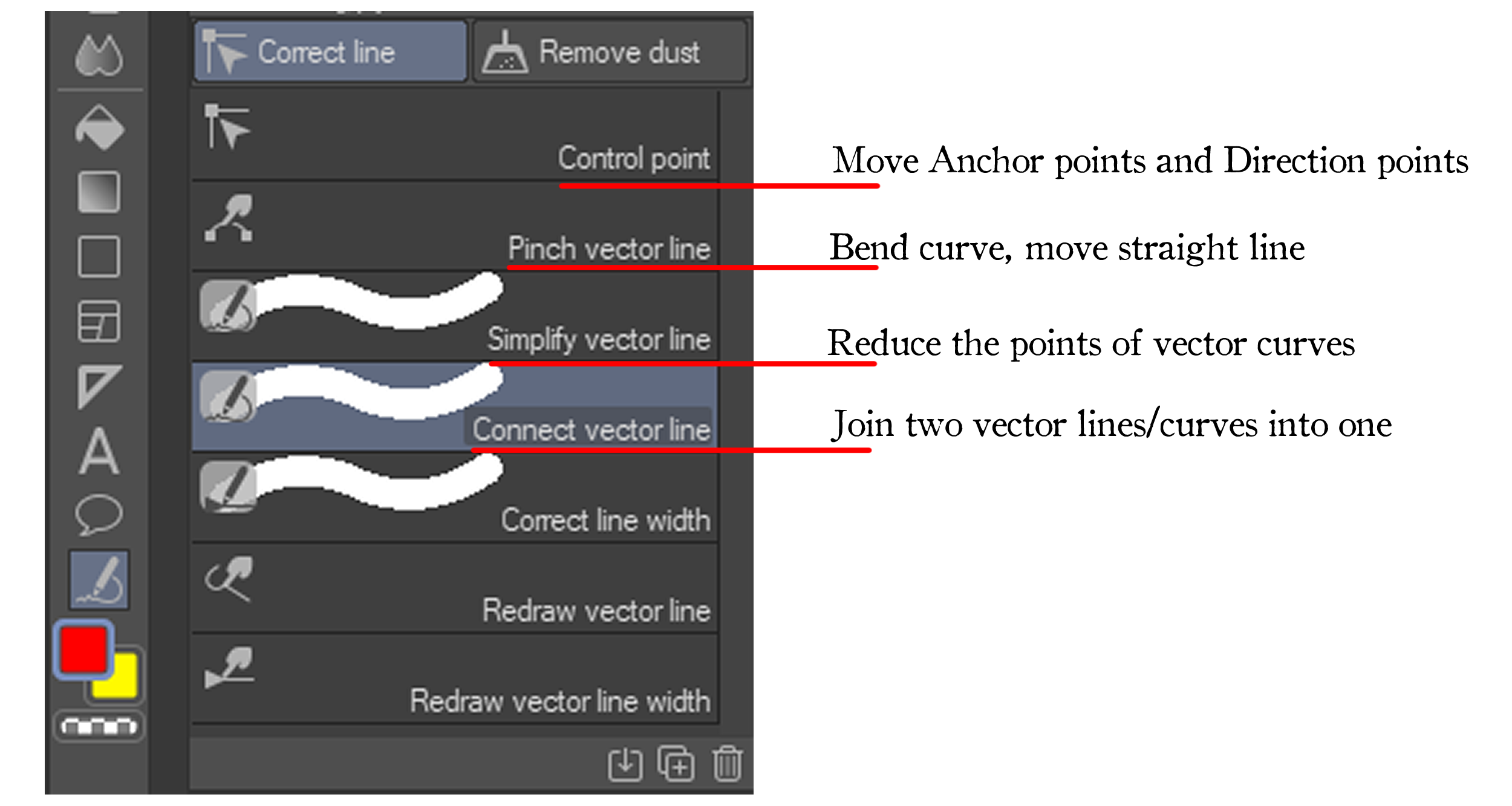 図とベクトル関連ツールを使用した図 By Meomeongungu Clip Studio Tips