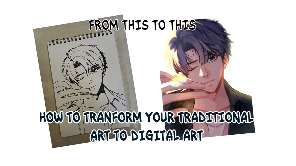 How to Transform Your Traditional Art to Digital Art by O_kids - Make ...