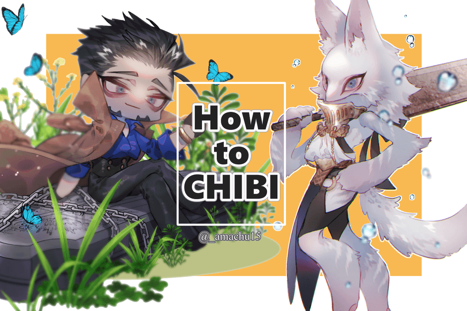 独創的 chibi a draw to How (mini Make - あまちゅう by character) その他