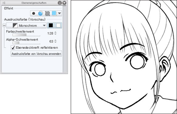 Raster Fur Manga 5 Farbige Illustrationen In Schwarzweiss Umwandeln Nur Ex Clip Studio Tips