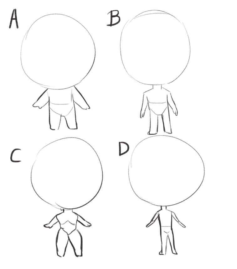 chibi templates colored