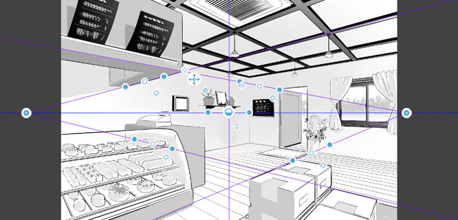 Use The Perspective Ruler To Help You Draw Backgrounds And Buildings Recommended Clip Studio Paint Functions To Test Out 7 By Clipstudioofficial Clip Studio Tips