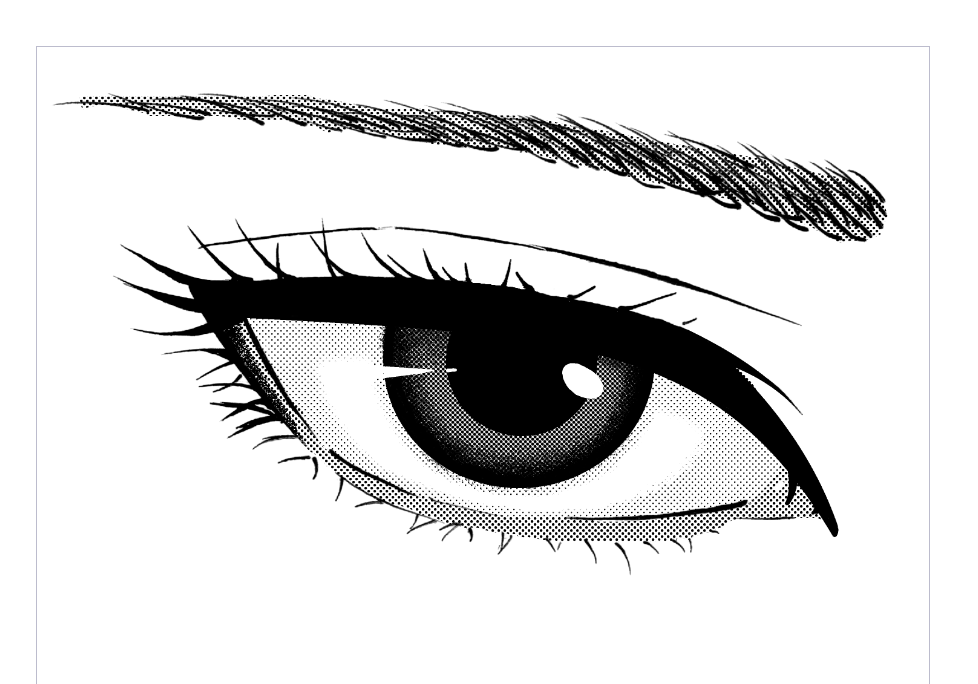 Manga eyes