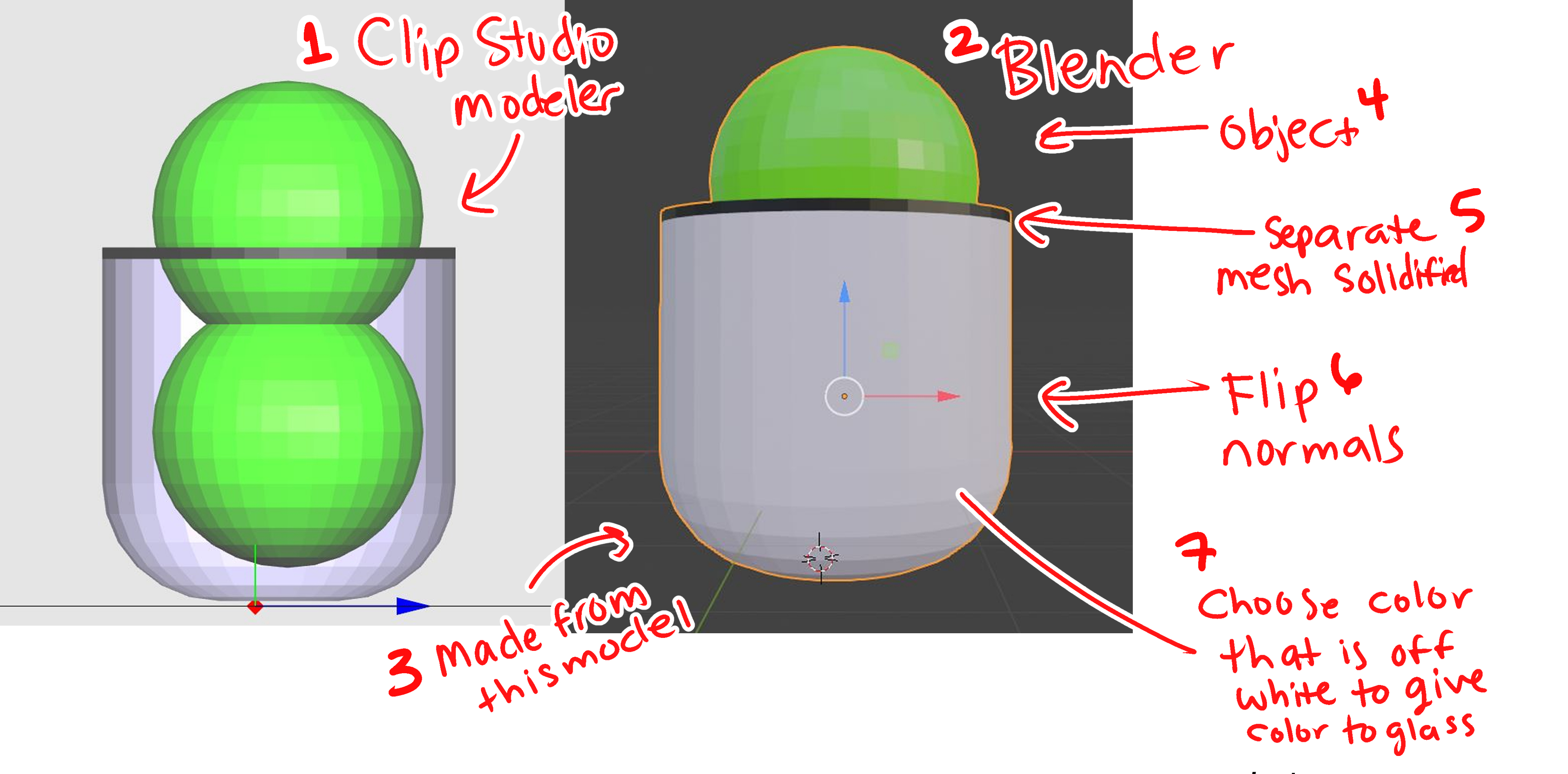 將3d 對象集成到csp 中by Lillie7321 Clip Studio Tips