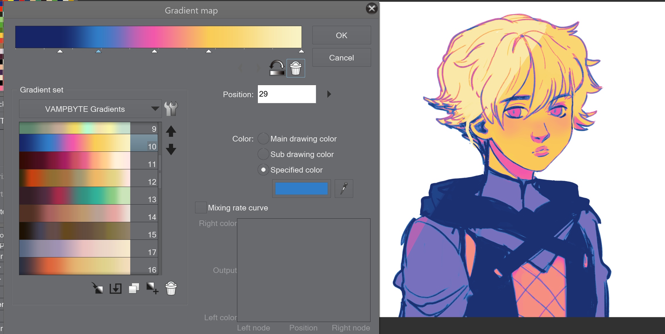 Using Gradient Maps to Enhance Your Colors by vampbyte - Make better art | CLIP  STUDIO TIPS