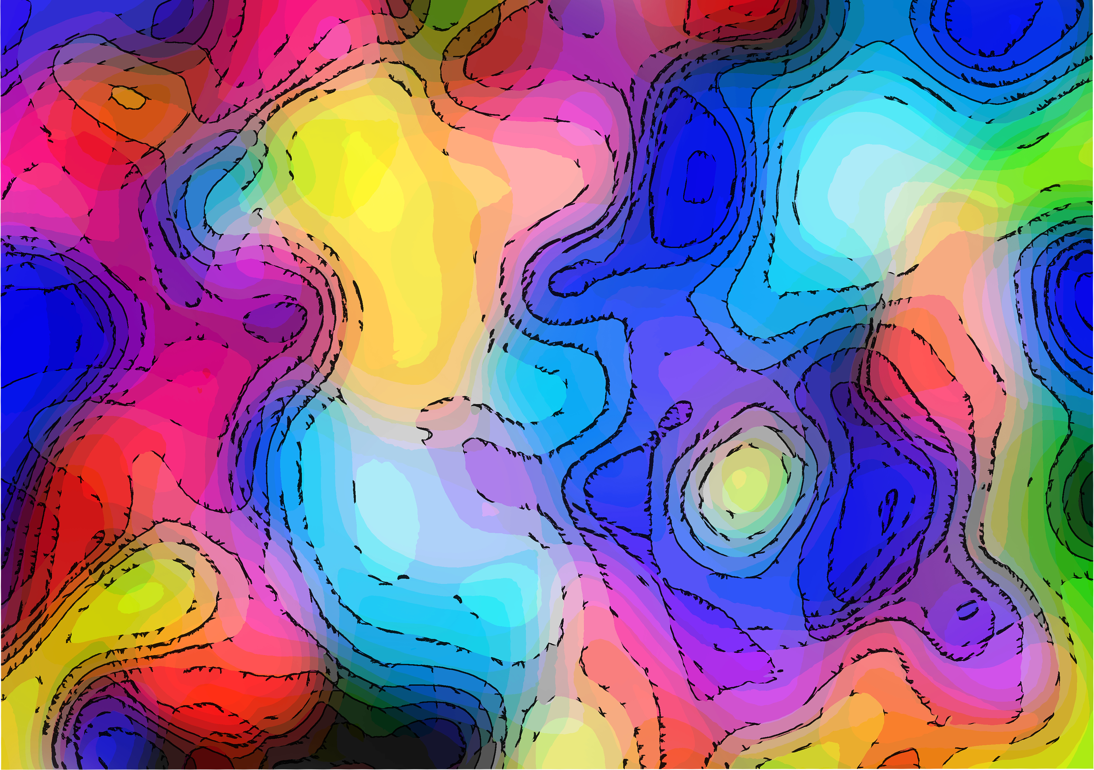 artistic psychedelic wallpapers