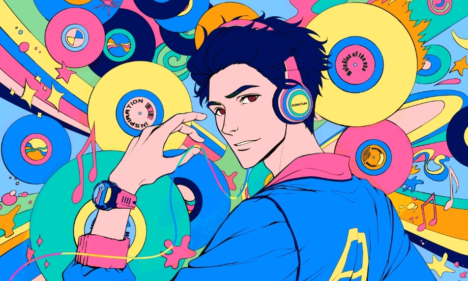 イラスト　ポップ画　アニメ風　オリジナル　自作画 多種多様な「平面塗り（アニメ塗り）」の”今”が詰まった