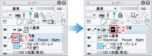 4 グランジ加工したタイトルロゴの作成 プロのイラストメイキング 井上のきあ 4 By Clipstudioofficial Clip Studio Tips