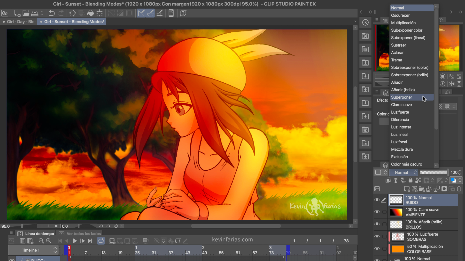 Post-production en animation 2D dans Clip Studio PAINT « Animation LO ...