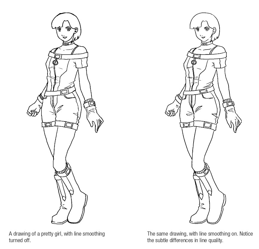 Liven Up Your Line Art With Smooth, Attractive Lines