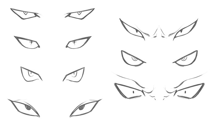 psychopath anime eyes