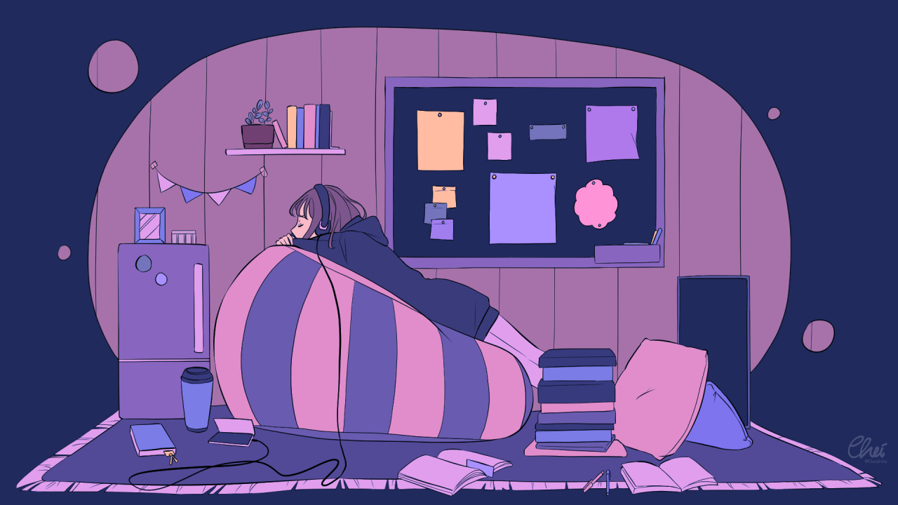 如何制作Lo-Fi艺术作者Cheishiru - 绘画技巧| CLIP STUDIO TIPS