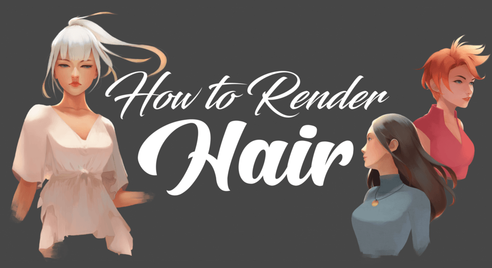 How to Render Hair in Clip Studio Paint by Wajiha - Make better art