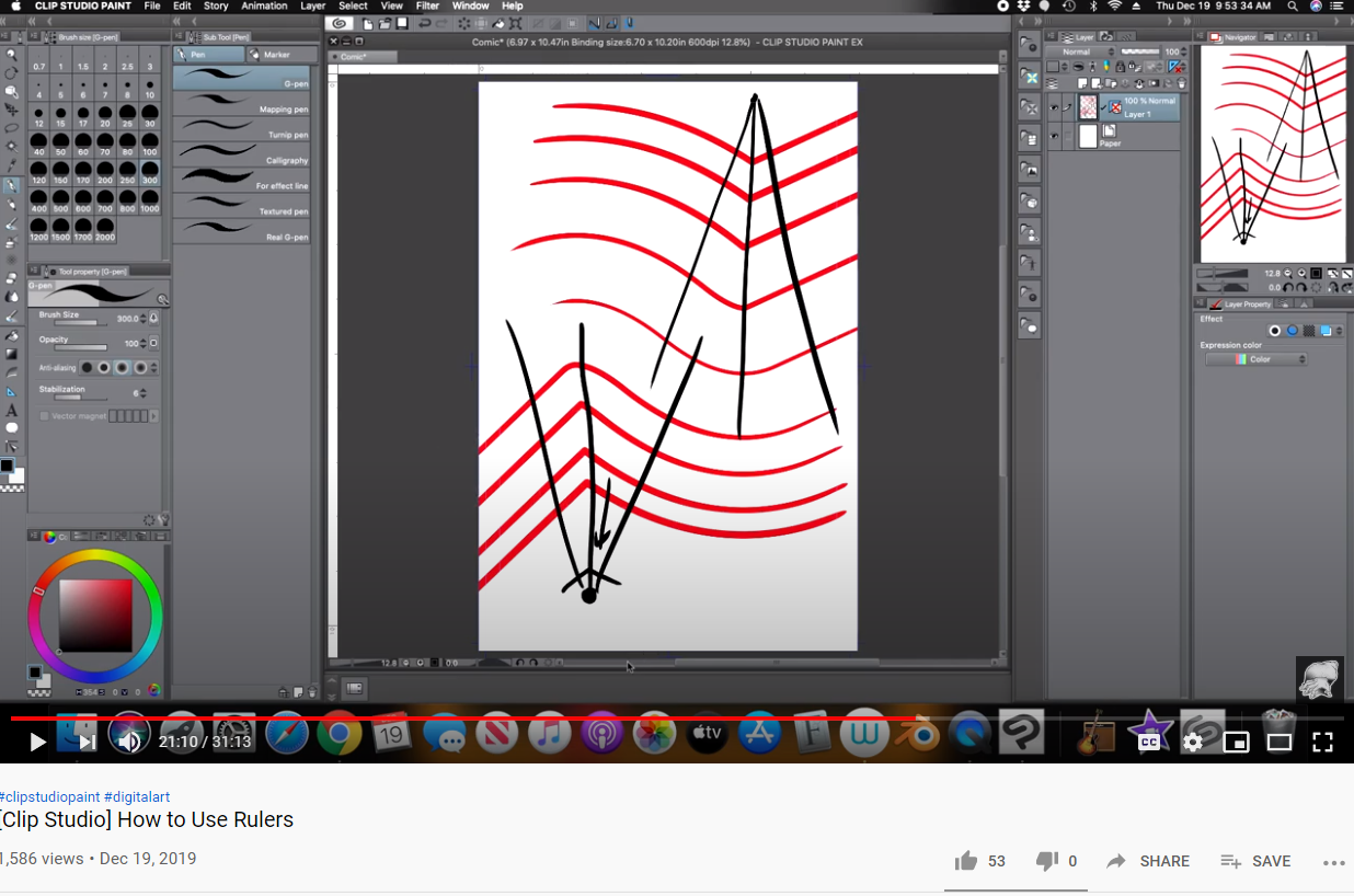 Youtube上的10個很棒的clip Studio教程by Lizstaley Clip Studio Tips