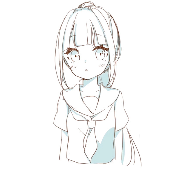 Hairstyle Bangs Drawing