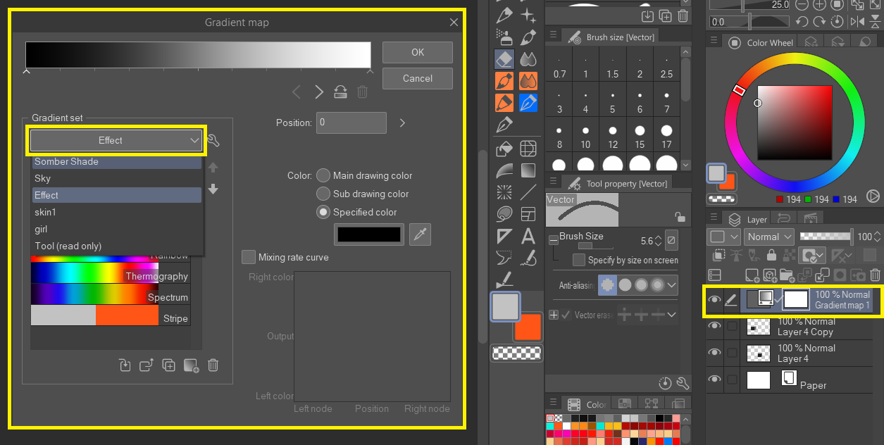 グラデーションマップを使用した簡単なグレースケールからカラーへの変換 By N Ahsan Clip Studio Tips