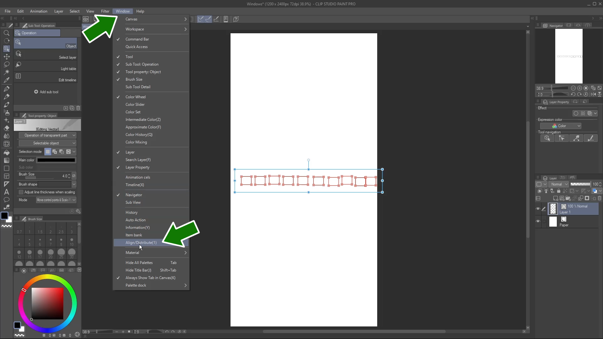 Align and Distribute (with Perspective!) in CSP 2.0 “Digital Art 