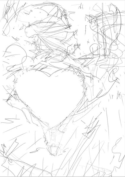 2 Rough Draft Professional Illustration Process Himemi Sakamoto 2 By Clipstudioofficial Clip Studio Tips