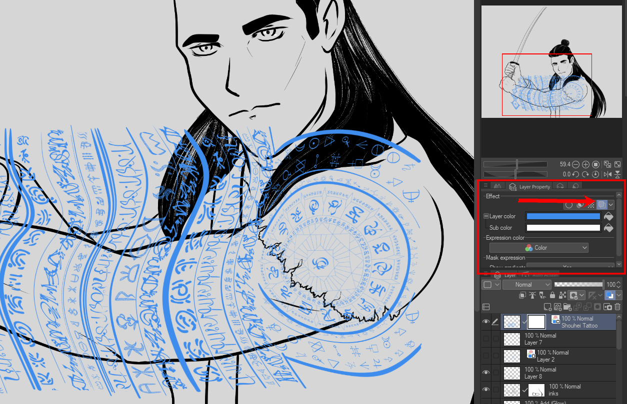 Logiciel Pour Dessiner Son Tatouage Gratuit Faites facilement des tatouages pour vos personnages de bandes dessinées  par LizStaley - Astuces pour dessiner | CLIP STUDIO TIPS