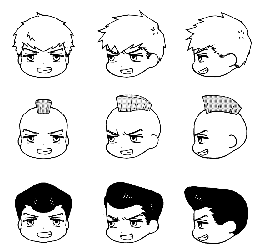 Anime hairstyles for men: how does the hair we choose affect our  character's image? - Anime Art Magazine