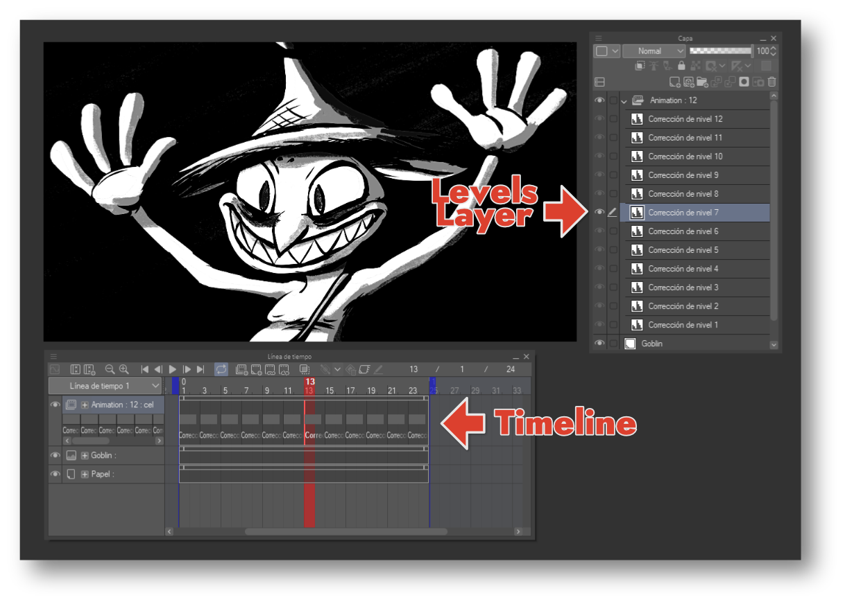 6 Ideas Of Color Correction For Arts And Animation List Of Tops 3 By Lacardozarojas Clip Studio Tips