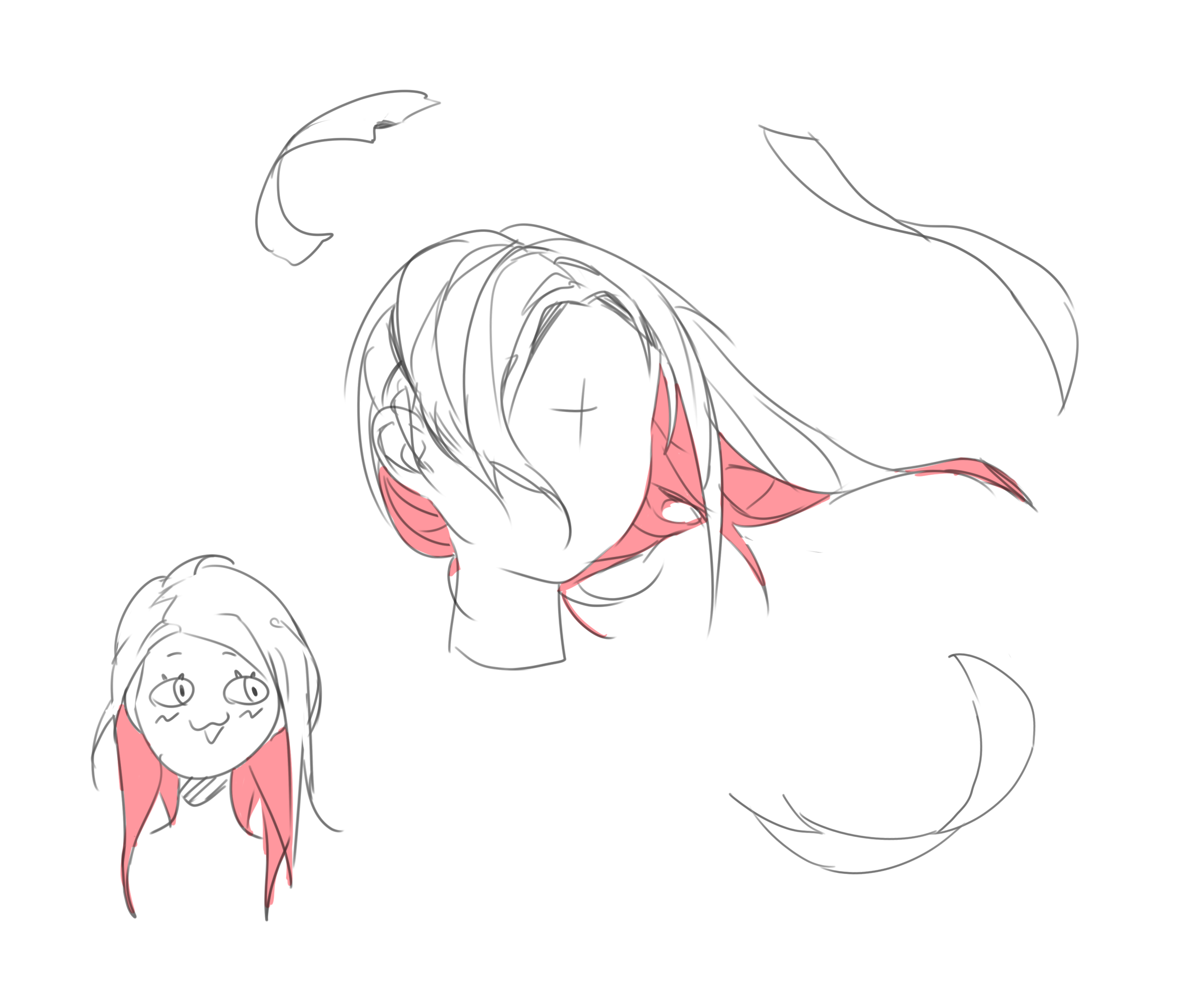 Featured image of post How To Draw Ears From The Front Anime Like a stretched version of human ears