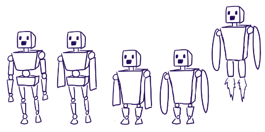 Comment dessiner un robot  How to draw a robot step by step 