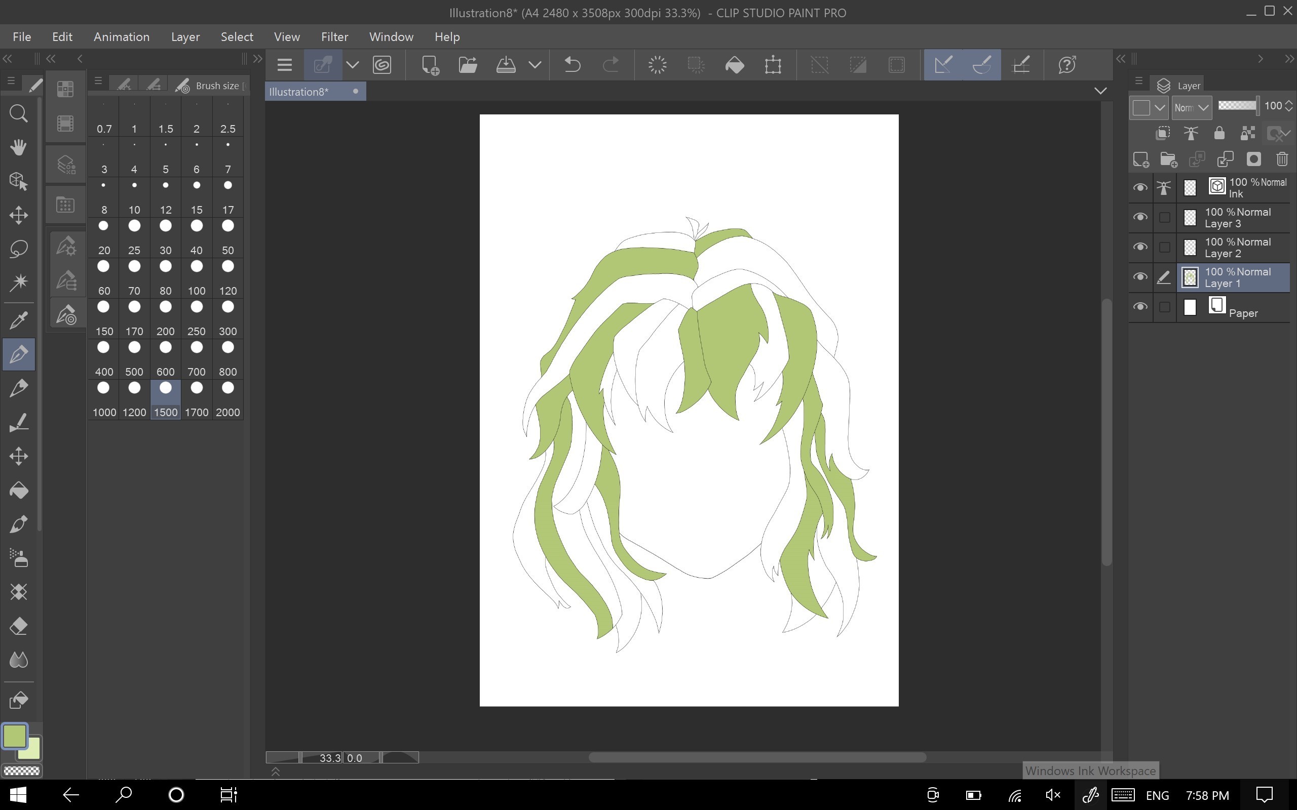A different way to draw and color hair by CyndiOwO - CLIP STUDIO TIPS