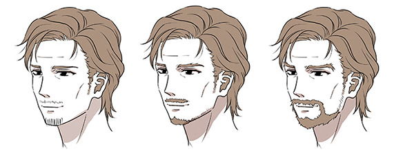 Drawing Male Characters Face Hair Body Drawing Tutorials By Palmie 10 By Clipstudioofficial Clip Studio Tips