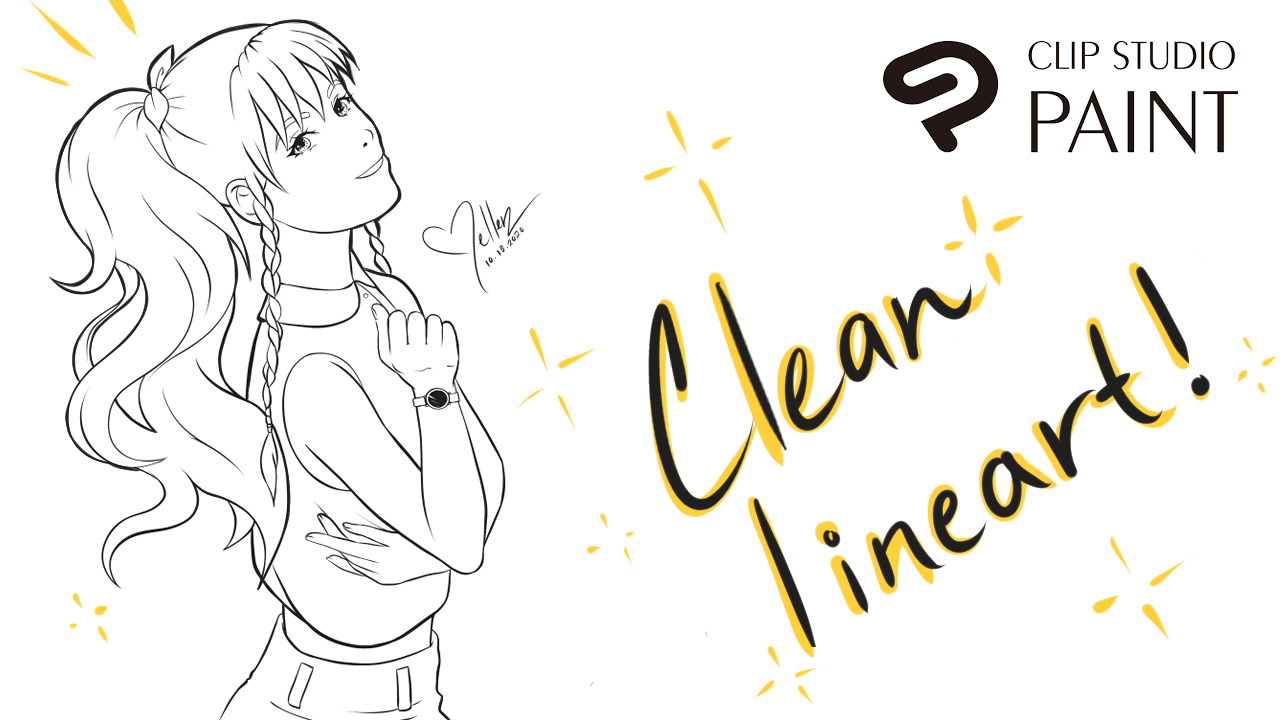 Tips for Drawing Digital Anime Line Art!