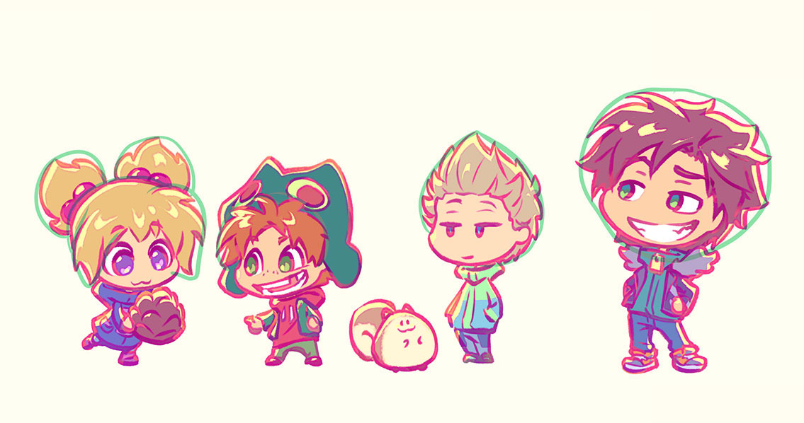 コミックス＆イラストで⭐生き生きとしたちびキャラクターを簡単に描