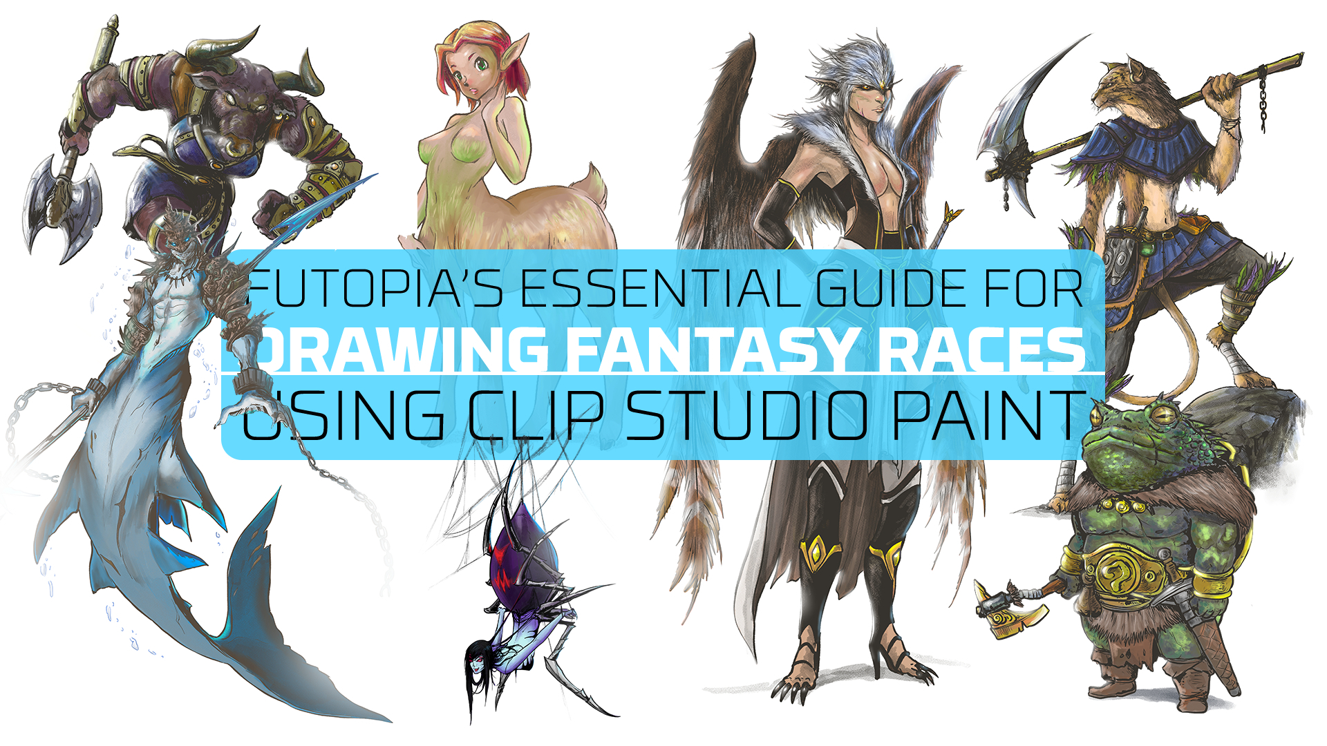 Fantasyファンタジーレースを描くためのガイド By Futopia Clip Studio Tips