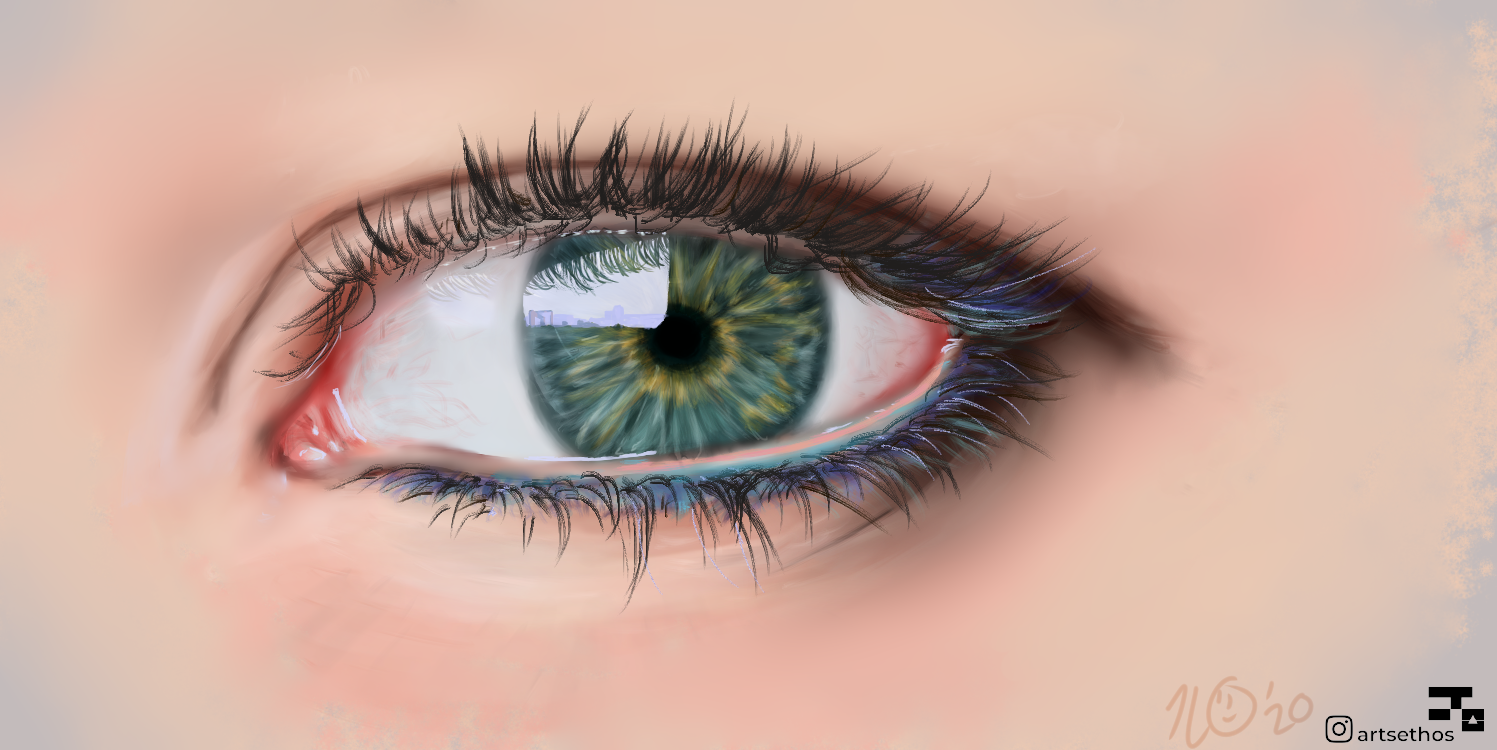 how to draw a realistic eye