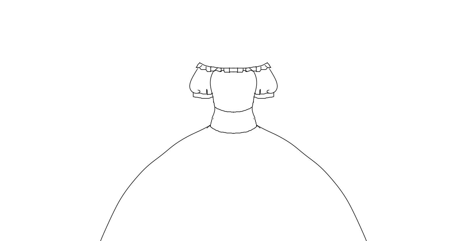 How to draw 2025 a poofy dress