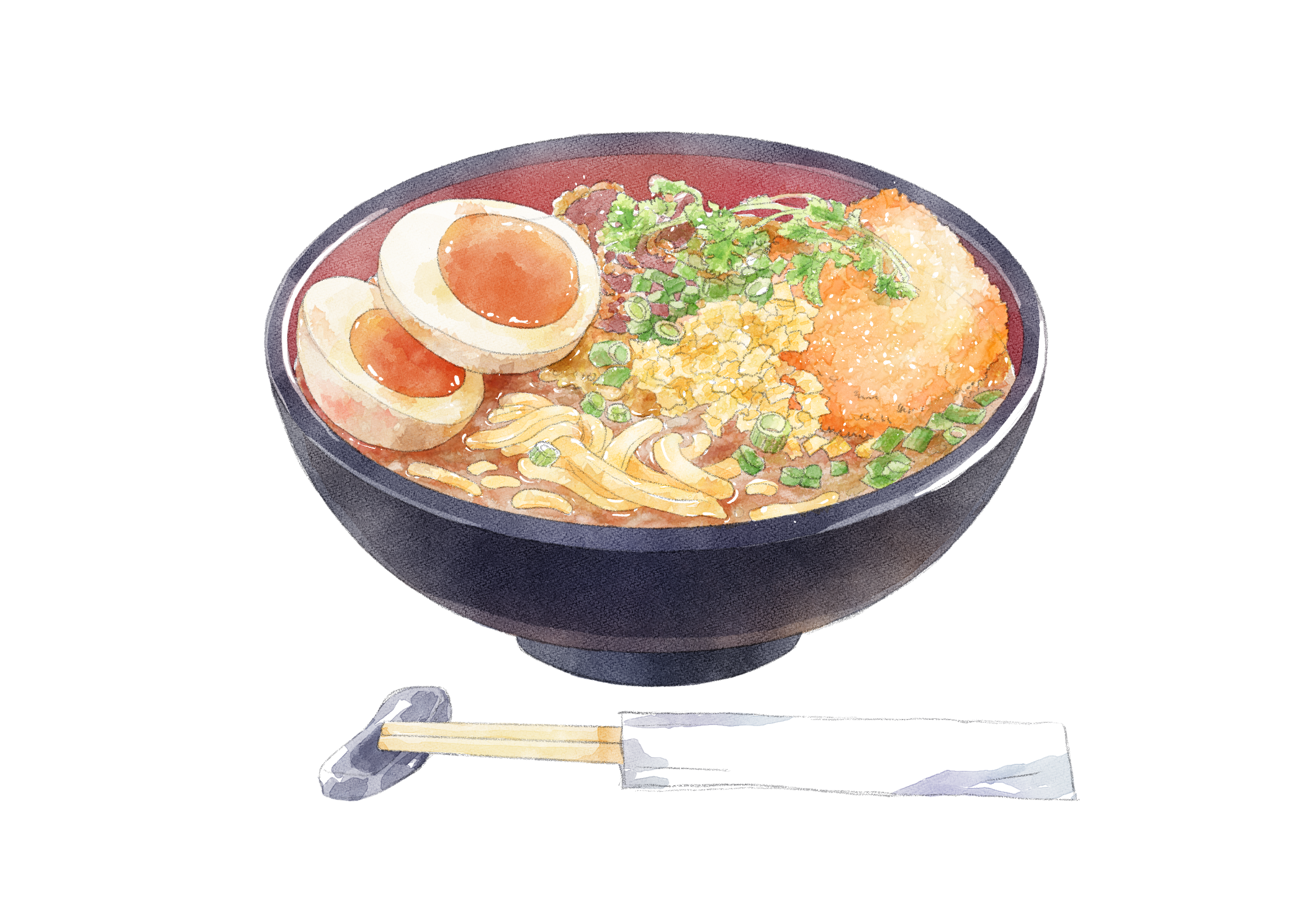 Dibuja ramen usando 