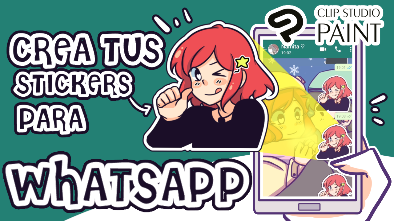 Whatsappのステッカーを作成してください By Emidraw Clip Studio Tips