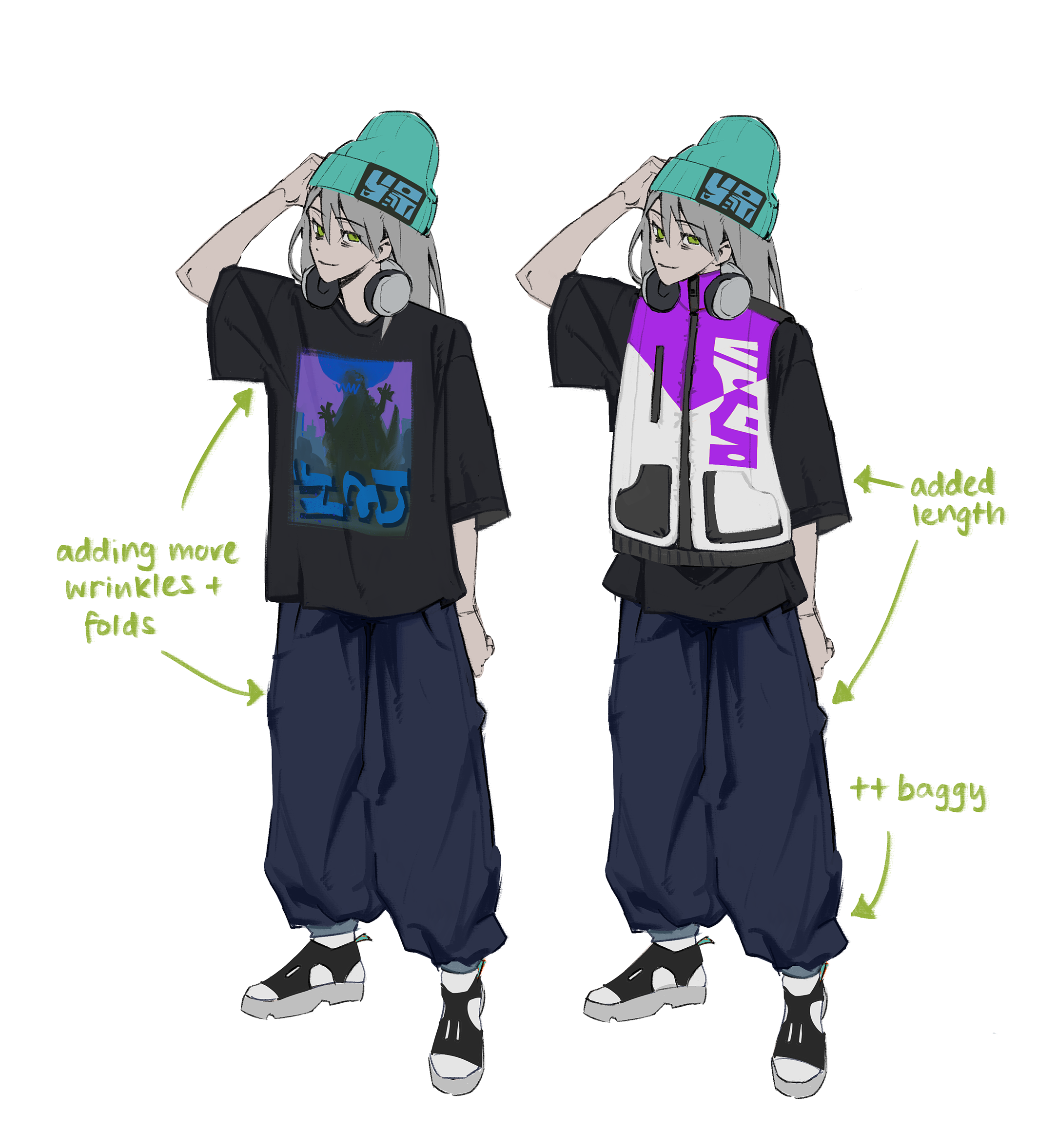 個性や人柄を伝える服装 by luckyqilin - お絵かきのコツ | CLIP
