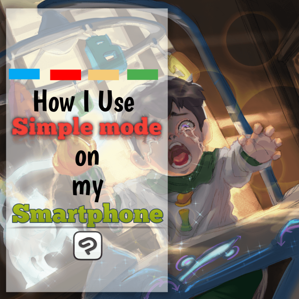 How I use simple mode on my smartphone by Annady art - Make better art ...