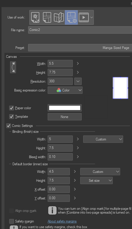 Esitellä 65+ imagen clip studio canvas size