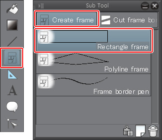 Frame Border Techniques 1 “Manga borders/frames #4” by ClipStudioOfficial -  Make better art | CLIP STUDIO TIPS